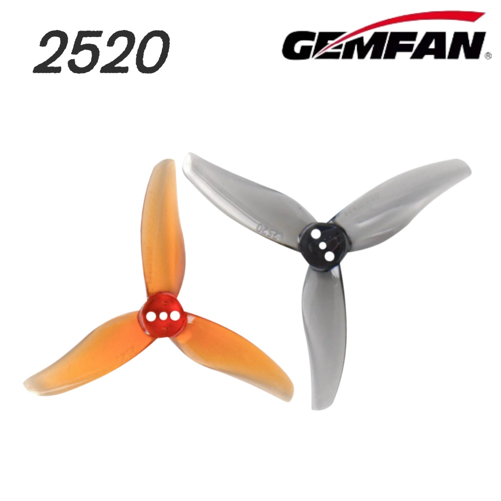 Fpv Drone Propeller - 4Pairs Gemfan Hurricane 2520 2.5X2X3 3-Blade