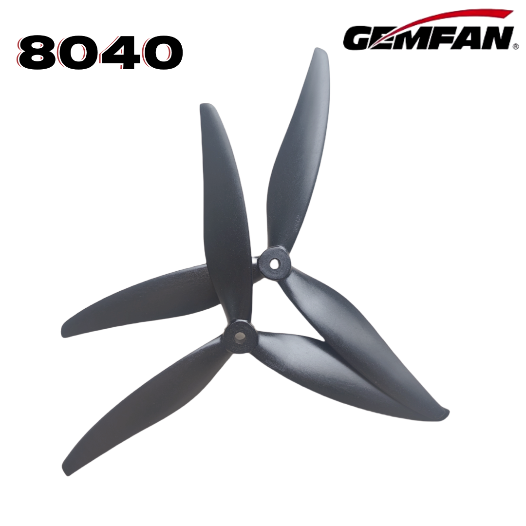 Gemfan 8040 8X4X3 3-blade 8-in - Fpv Drone Propeller review and price